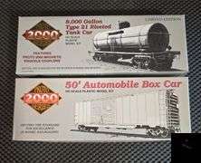 Two Proto 2000 Series HO Scale Model Kits