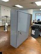Locking Metal Key Storage Cabinet and a variety of key tags