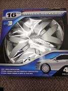 Two 16-in wheel covers