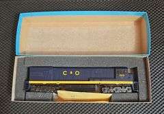 Athearn HO Scale C&O 3312 Diesel Locomotive