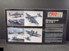 Revell Monogram Pro Modeler Messerschmitt Me 410B-1 1:48 Scale Model Kit #5936 Factory Sealed