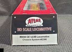 Atlas HO Scale Locomotive - GE U23B Chessie System #2306