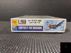 OTAKI Curtiss P-40E Warhawk 1/48 Scale Airplane Series Model Kit #OT2-16-600 - Factory Sealed