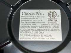 Crock Pot Slow Cooker with Removable Crock