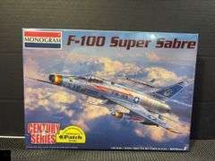 Monogram F-100 Super Sabre 1:48 Scale Model Kit #85-5496 Sealed