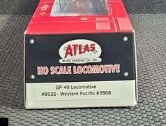 Atlas HO Scale GP-40 Locomotive Western Pacific #3508 - Item 8925