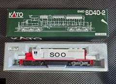 Kato EMD SD40-2 Locomotive SOO Line #759 HO Scale
