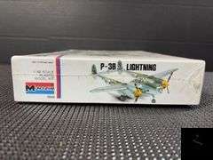 Monogram P-38 Lockheed Lightning 1/48 Scale Model Kit #6848 - Factory Sealed