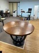 Round Wooden Dining Table