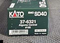 Kato EMD SD40 HO Scale Locomotive - Algoma Central #180
