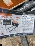 2025 Wolverine Skid Steer Hydraulic Adjustable Pallet Fork