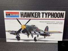Monogram Hawker Typhoon 1/48 Scale Model Kit - Factory Sealed