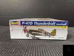Revell P-47D Thunderbolt Razorback 1:48 Scale Model Kit #85-5242 - Factory Sealed