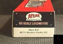 Atlas Alco S-2 No. 8711 Western Pacific #552 HO Scale Locomotive in Box