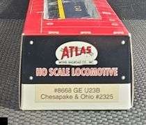 Atlas HO Scale GE U23B Locomotive Chesapeake & Ohio #2325