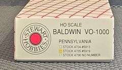 Stewart Hobbies HO Scale Baldwin VO-1000 Pennsylvania #5919