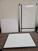 Three dry erase boards