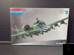 Monogram A-10 Warthog 1:72 Scale Model Kit #5430 Factory Sealed