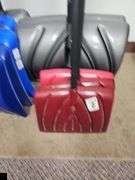 Assortment of snow removal shovels
