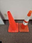 Two Traffic Safety Cones