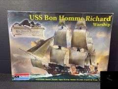 Monogram USS Bon Homme Richard Warship 1:132 Scale Model Kit #85-0388 - Factory Sealed