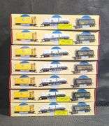 Walthers HO Scale Model Train Car Lot 7 Cars