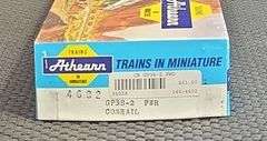 Athearn HO Scale Conrail GP38-2 Locomotive - Boxed