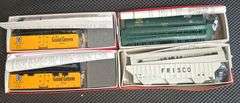 HO Scale InterMountain Railway Car Kits - 4 Piece Lot