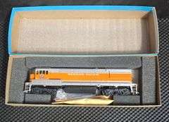 Athearn HO Scale Western Pacific Locomotive in Original Box