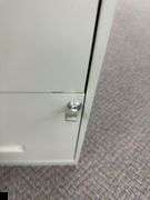 Two Drawer Locking Metal File Cabinet with key