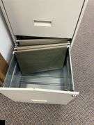 Two Drawer Locking Metal File Cabinet with key
