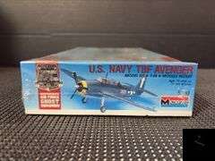 Monogram U.S. Navy TBF Avenger 1:48 Scale Model Kit #5210 - Factory Sealed