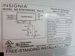 Insignia refrigerator