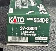 Kato EMD SD40-2 Locomotive SOO Line #759 HO Scale