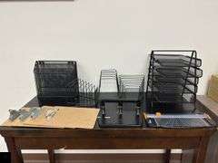 Miscellaneous Desk Organizers and Office Tools (contents only - table listed separately)