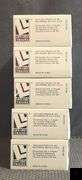 Lot of 5 HO Scale Proto 2000 AAR Standard 50 Ton Flat Car Model Kits