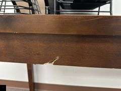 Wooden Table (table only - contents listed separately)