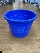 Large Heavy Duty Round Plastic Bin
