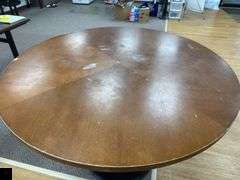 Round Wooden Dining Table