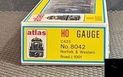 Atlas HO Gauge C425 Locomotive - Norfolk & Western #1001