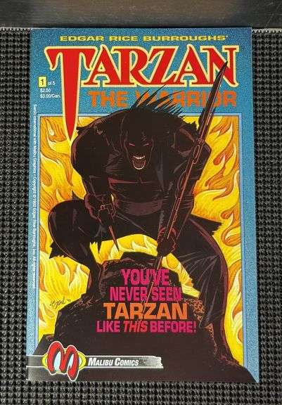 Malibu Comics, Tarzan The Warrior #1 (of 5), March 19, 1992