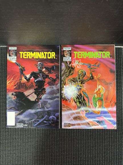 NOW Comics, Complete Set  (#1-2), The Terminator: All My Futures Past, Special Collectors Edition, August and September 1990
