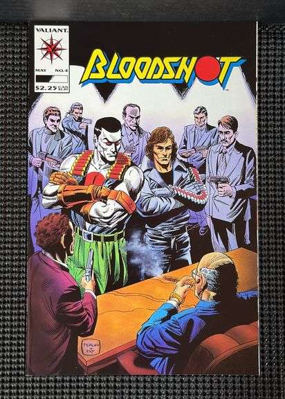 Valiant Comics, Bloodshot, No. 4, May 1993