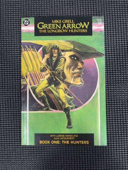 Green Arrow the Longbow Hunters Books 1-3, 1987 DC Comics