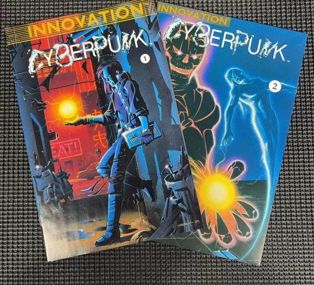 Cyberpunk Innovation Comics #1 and #2 (1989-1990)