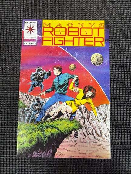 Magnus Robot Fighter #20 Valiant Comics January 1993 Sleeved and Boarded