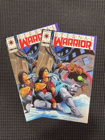 Eternal Warrior #10 Valiant Comics (2 Copies) May 1993