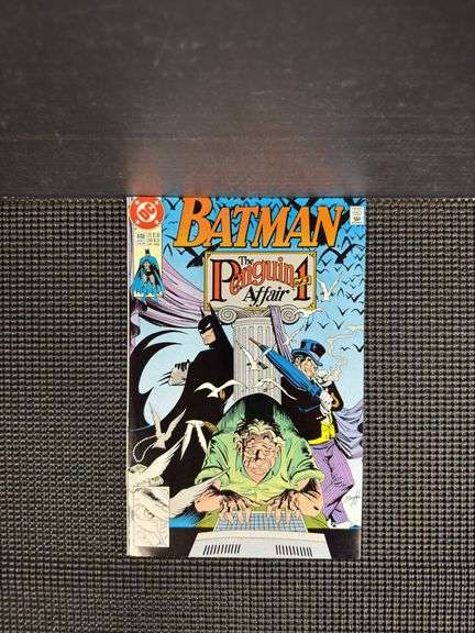 DC Comics, Batman: The Penguin Affair Full Set (1-3 of 3), # 448, 615, 449, June 1990. Includes US, Canada, and UK Pricing.