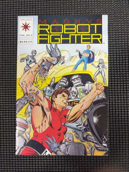 Magnus Robot Fighter #9 Valiant Comic (February 1992)
