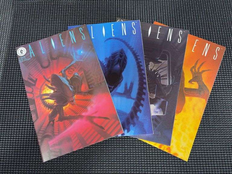 Aliens Comic Books #1-4, Dark Horse Comics 1989/90